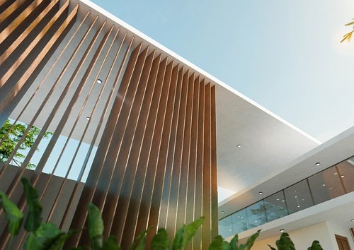 Aluminum Facade Louvers India