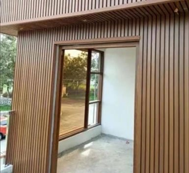 Exterior WPC Louvers Installation